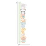 Jungle Safari Height Chart Decal