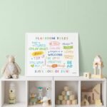 Playroom Rules Wall Art