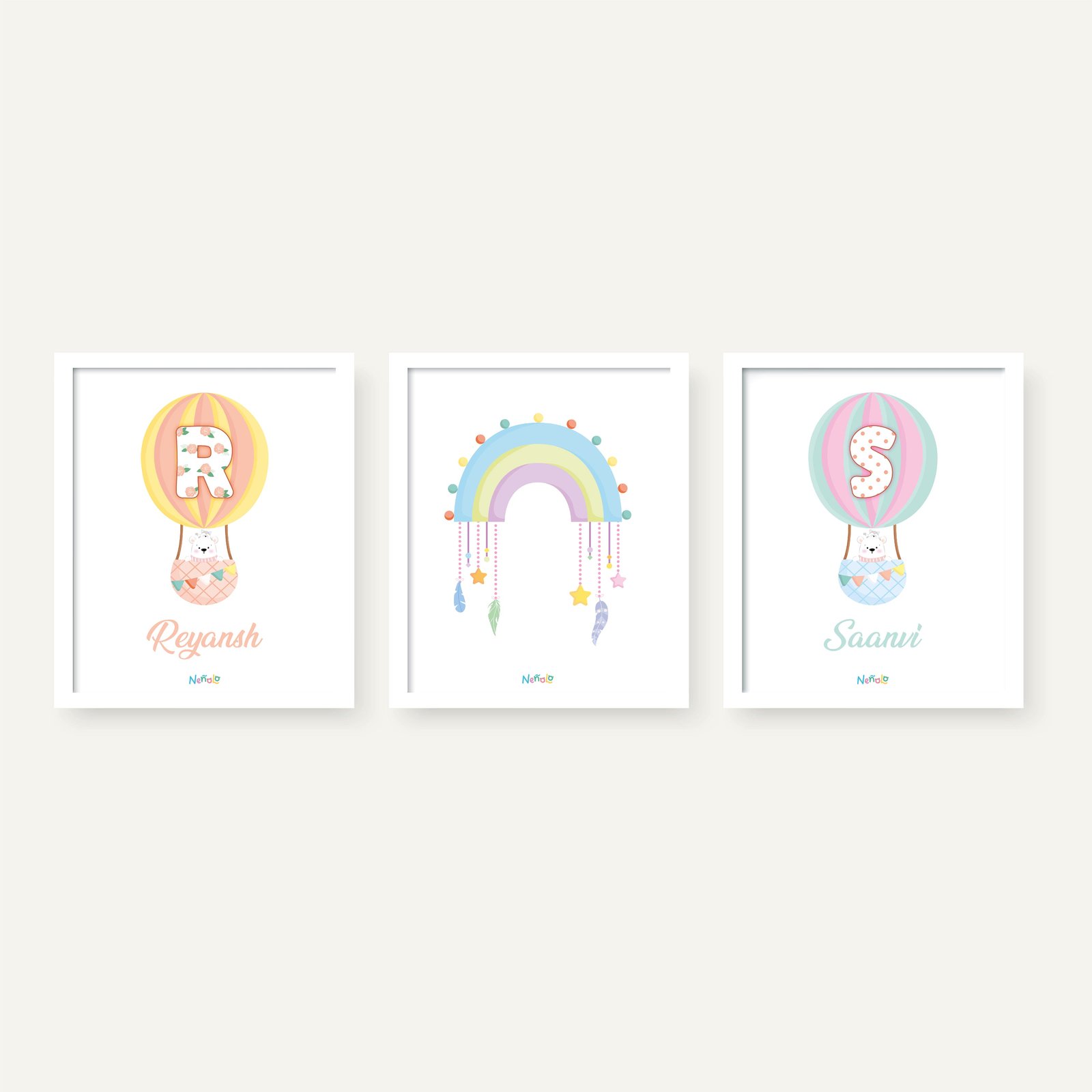 Rainbow Catcher - Set of 3 (Personalized)