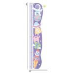 Space Jam Height Chart Decal