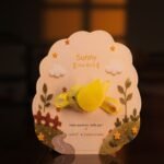 Nenolo Yellow Bird Rakhi for Kids with Keepsake Keychain