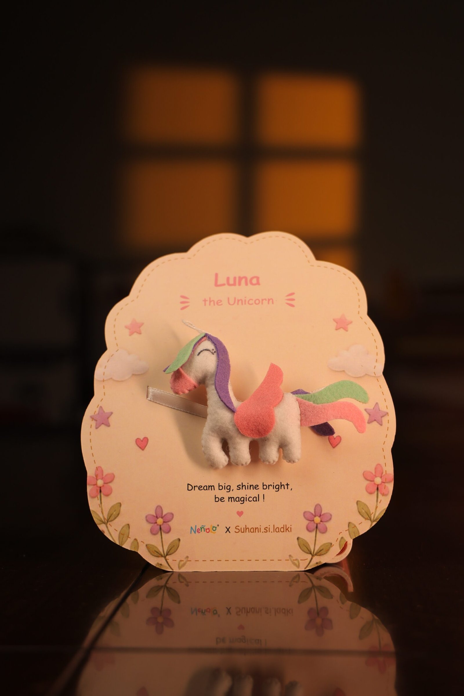 Nenolo Unicorn Rakhi for Kids with Keepsake Keychain