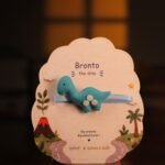 Nenolp Blue Dinosaur Rakhi and Keepsake Keychain