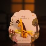 Nenolo GIRAFFE Rakhi for kids with Keepsake Keychain