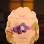 Nenolo Purple Elephant Rakhi for Kids and Keepsake Keychain