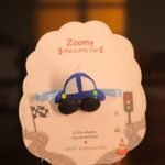 Nenolo blue car Rakhi for kids with a keepsake Keychain